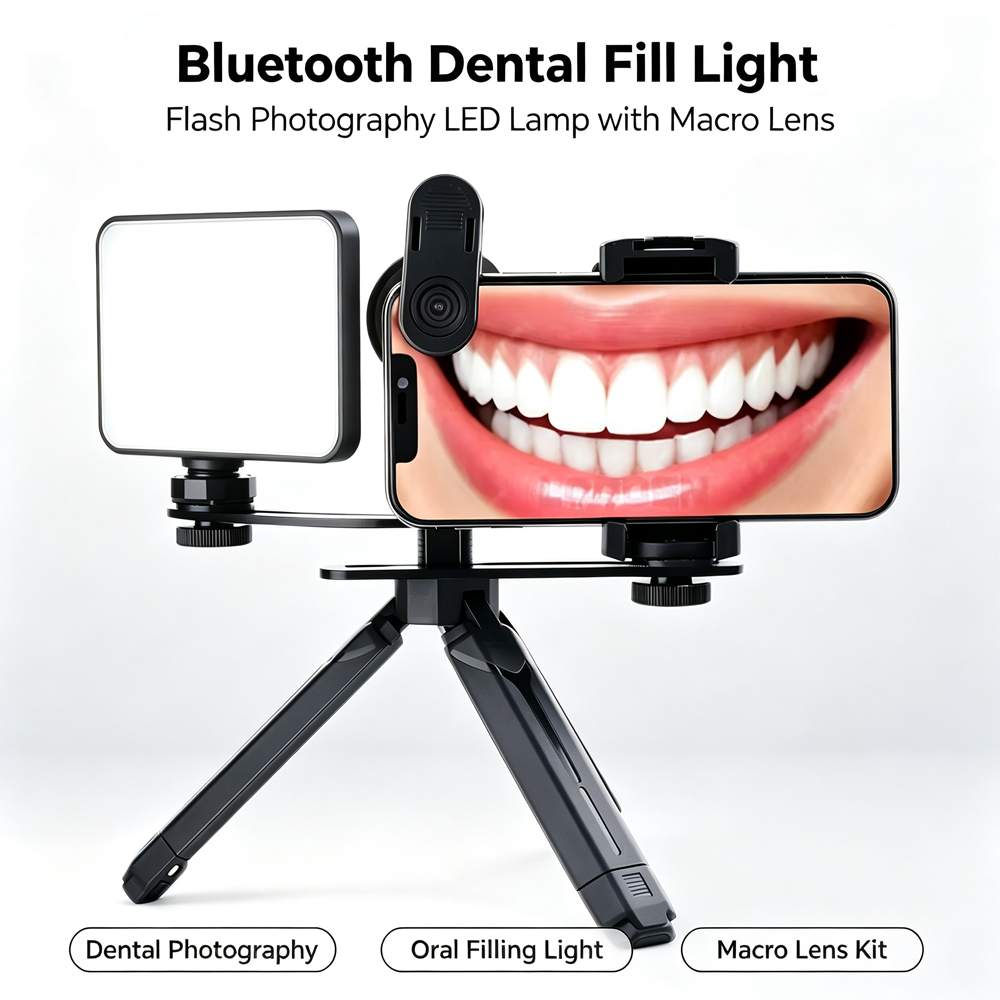 Photography Lighting With Flash - LODDEN Bluetooth Dental Fill Light Flash