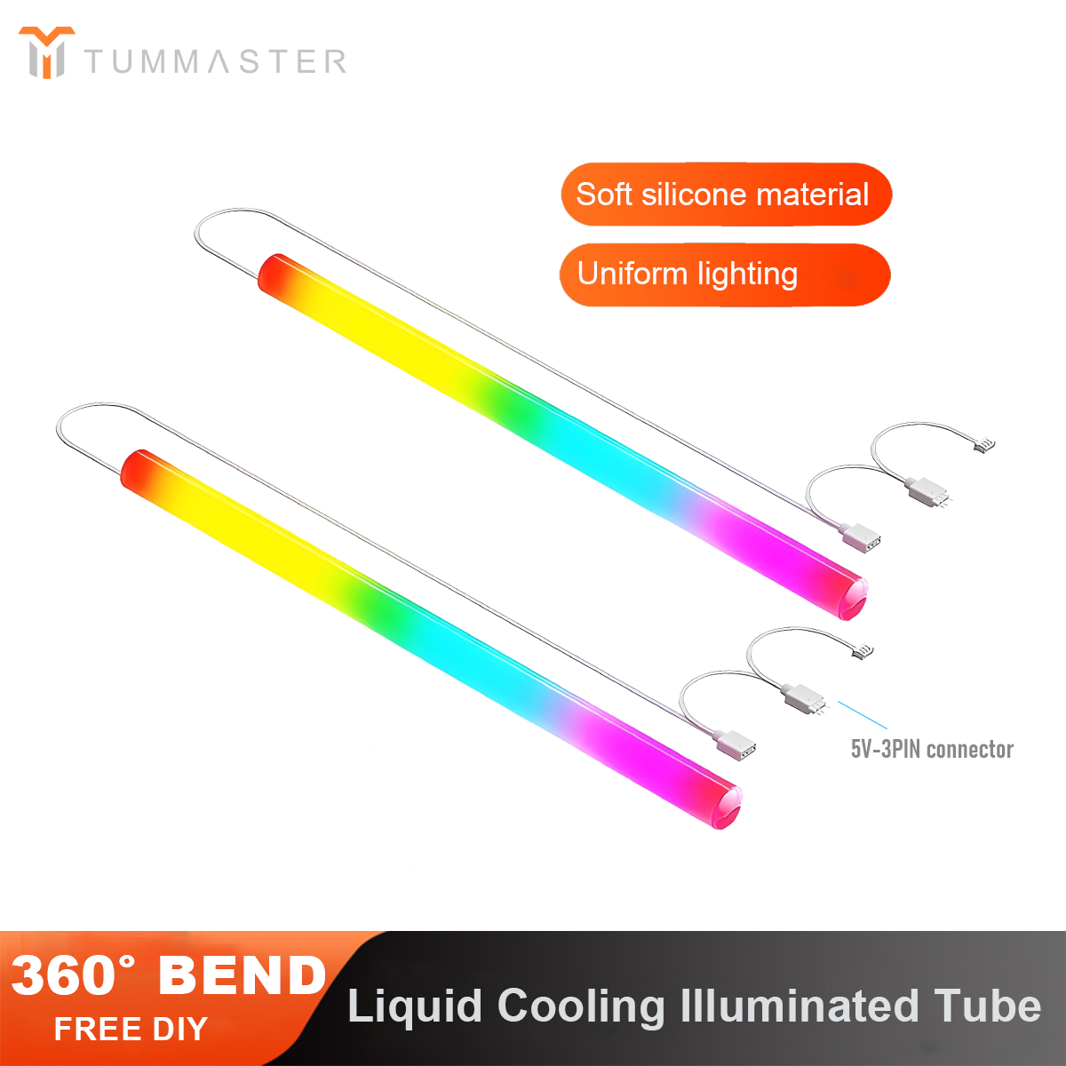 Photography Lighting Game - TUMMASTER ARGB Water Cooling Sleeve 5V3