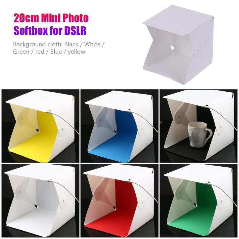 【C】Portable LED Photo Studio L - Photography Lighting Case 评论和价格