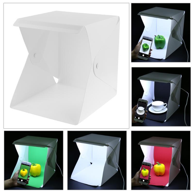 【C】Portable LED Photo Studio L - Photography Lighting Case 评论和价格
