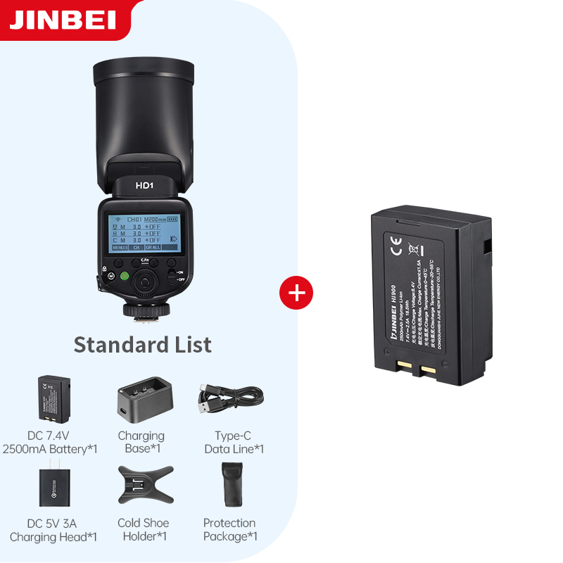 JINBEI HD-1Round-head HSS Spee - Photography Lighting With Flash 评论和价格