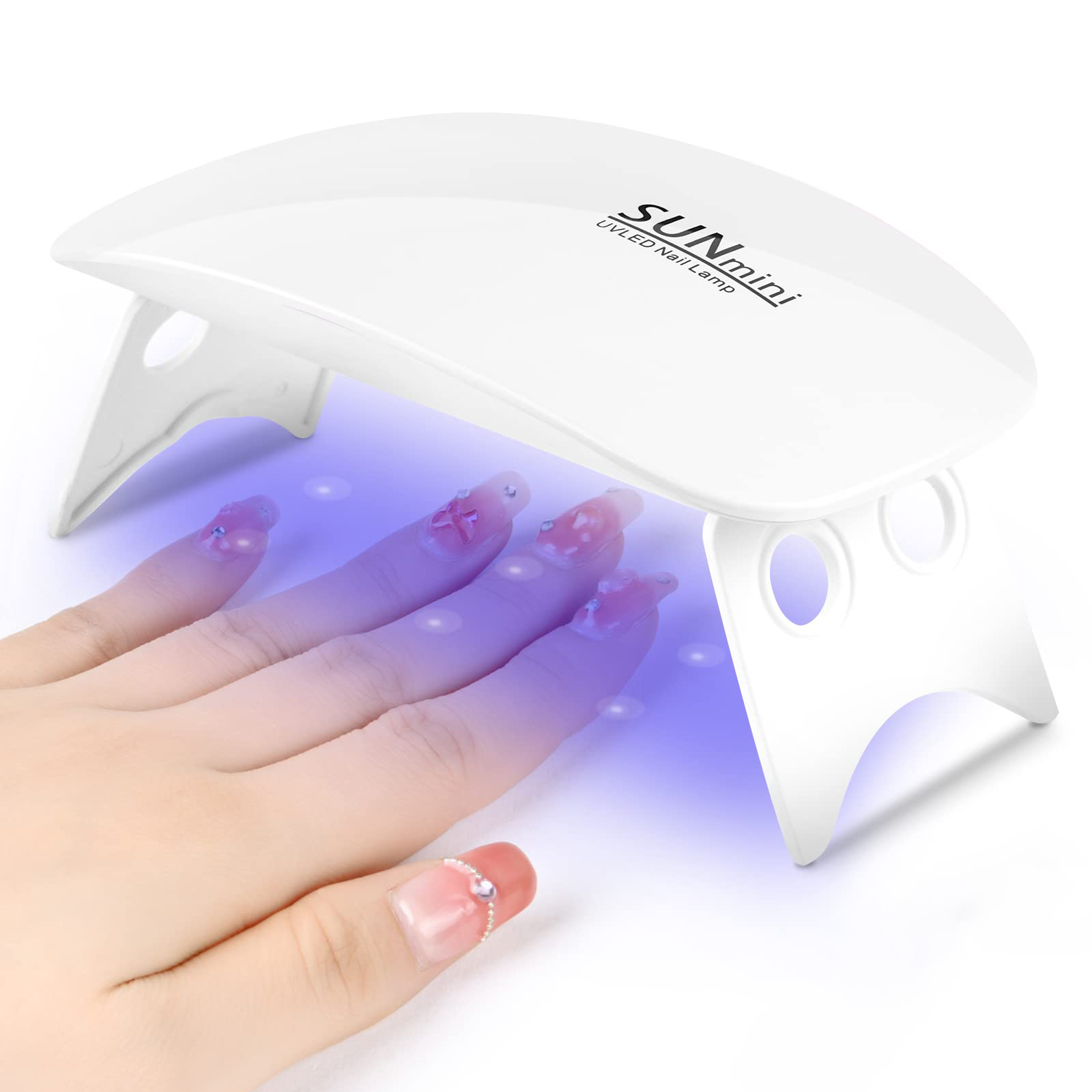 Portable 6 LED UV Nail Lamp 6W - Photography Lighting Gel 评论和价格