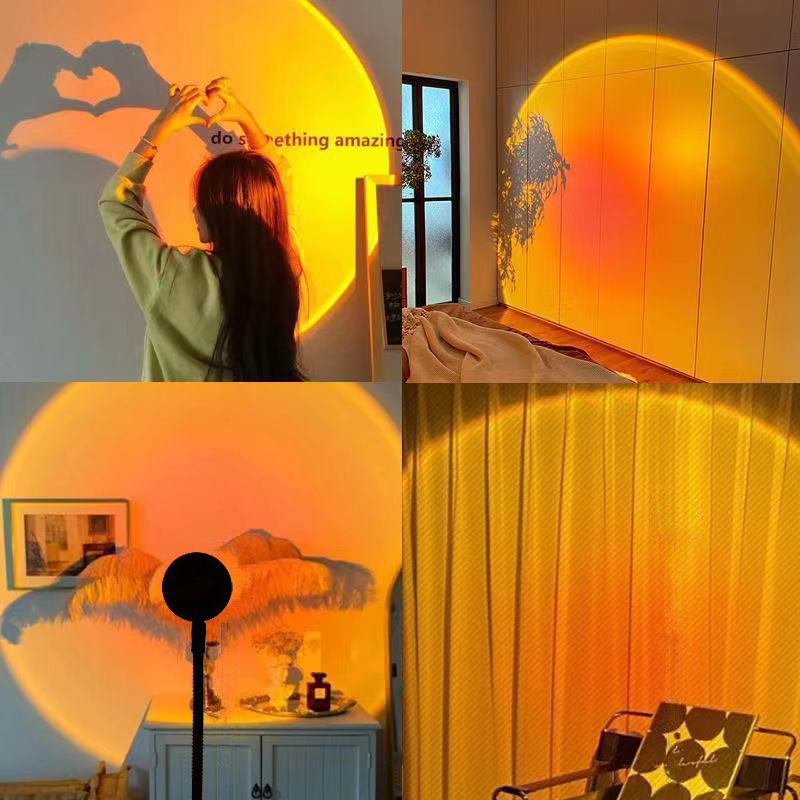 LED Sunset Lamp Nightlights US - Photography Lighting Mood 评论和价格