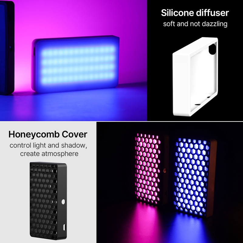 Ulanzi LT002 7 inch Pocket LED - Torjim Rgb Photography Video Lighting 评论和价格
