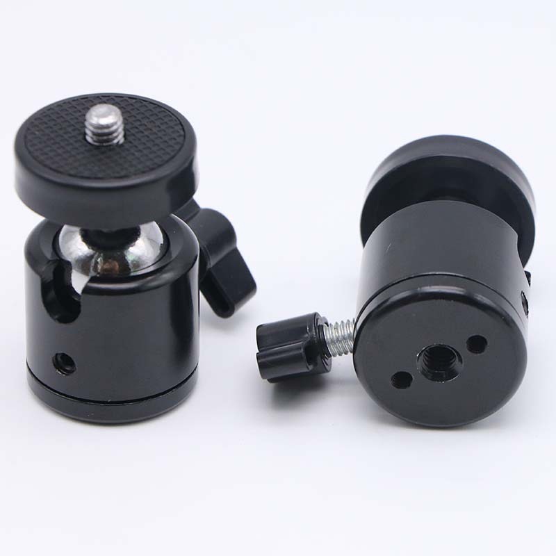 Universal Mini Metal Ball Head - Photography Video Lighting Kit With Adjustable Tripod Stand 评论和价格