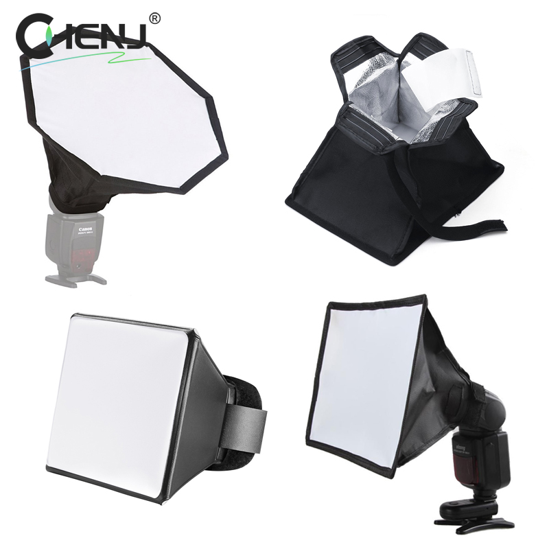 1pcs Foldable Flash Diffuser S - Photography Lighting Case 评论和价格
