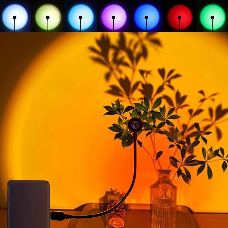 MeeToo USB Sunset Mood Lamp Le - Photography Lighting Mood 评论和价格