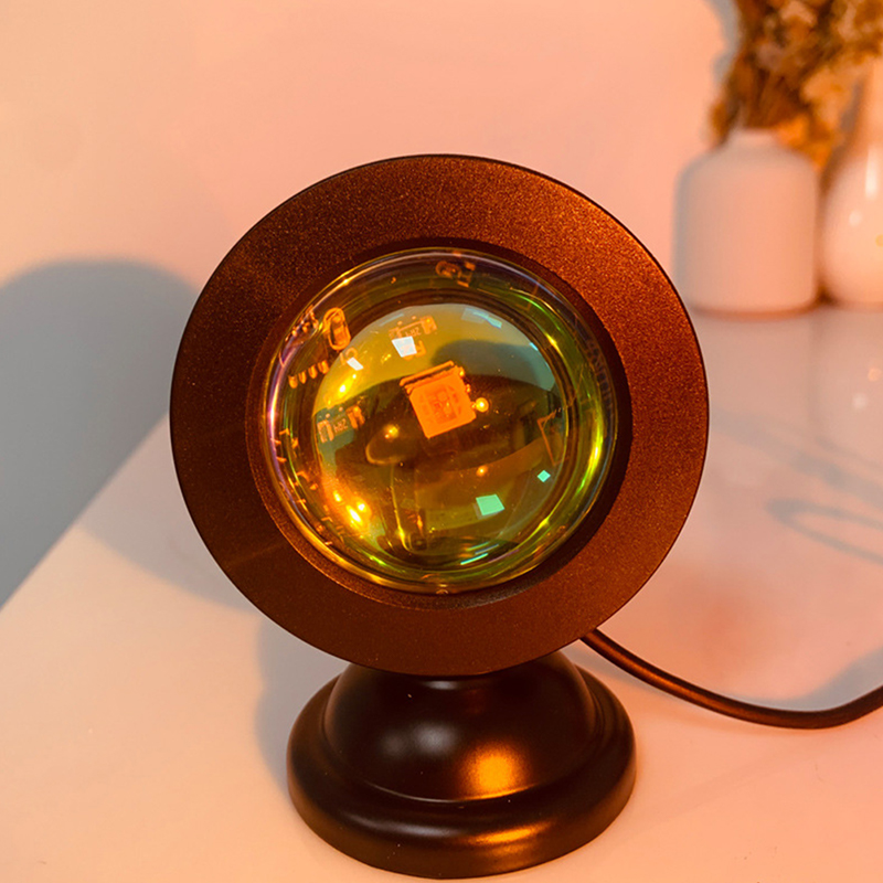 LED Sunset Lamp Projector USB  - Photography Lighting Mood 评论和价格