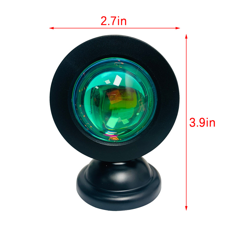 LED Sunset Lamp Projector USB  - Photography Lighting Mood 评论和价格