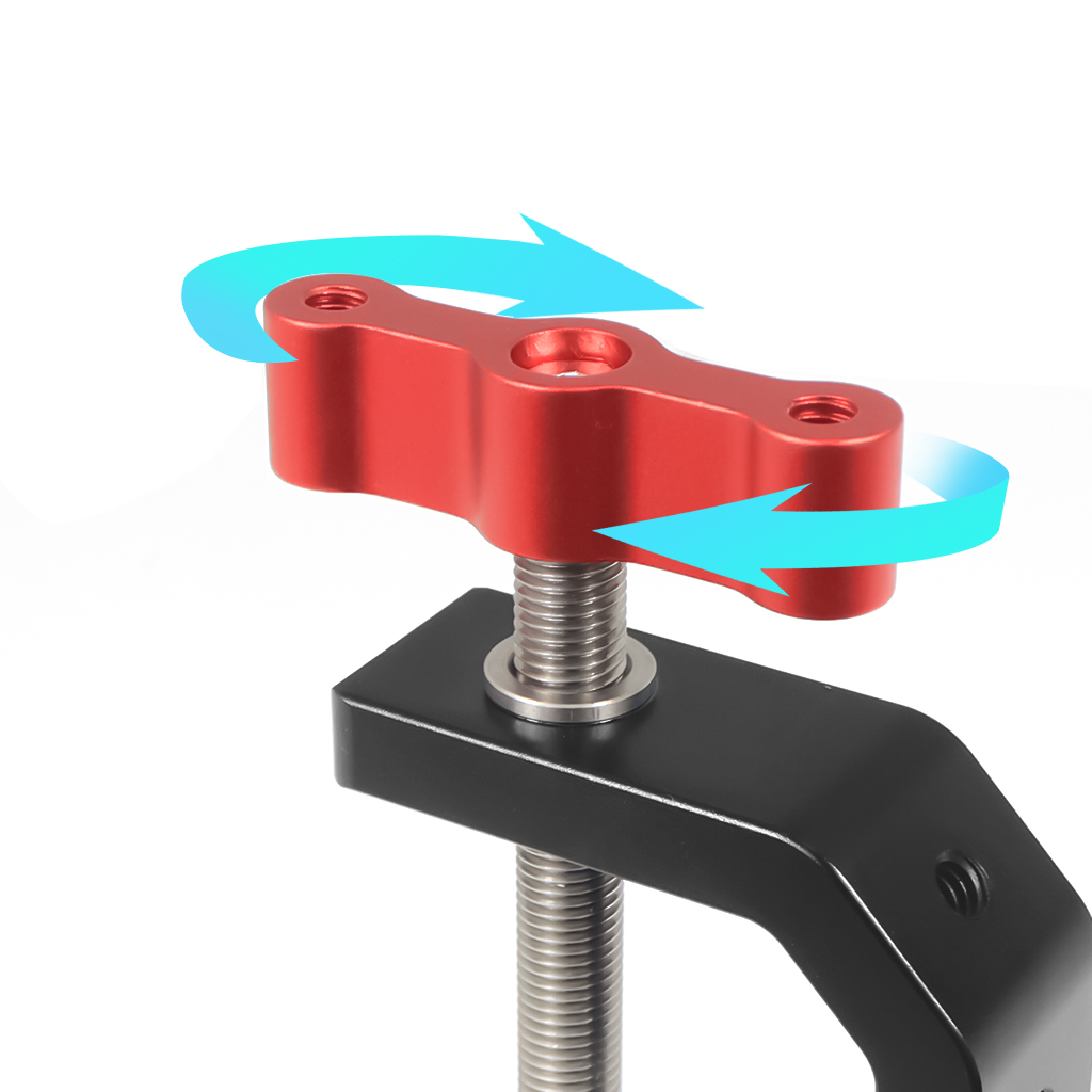Heavy Duty Desktop C-Type Clam - Photography Video Lighting Kit With Adjustable Tripod Stand 评论和价格