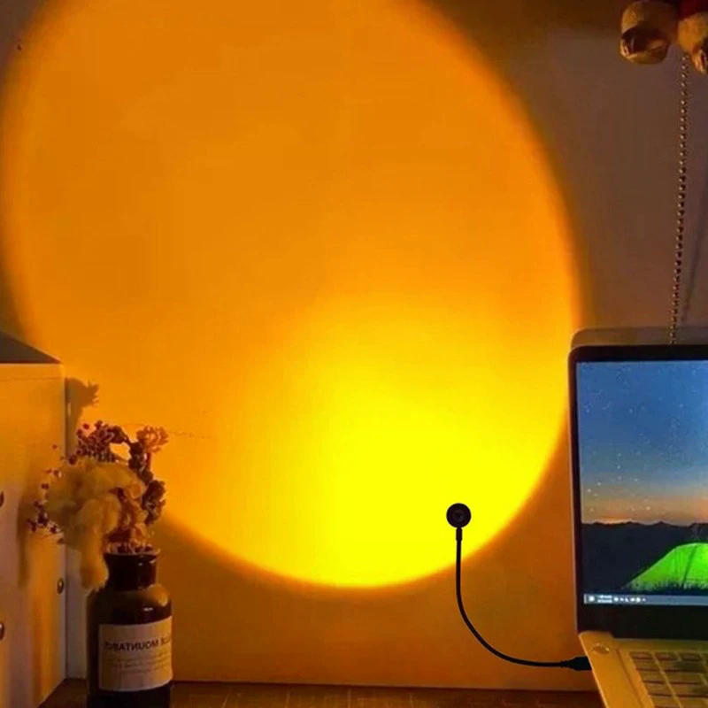 LED Sunset Lamp Nightlights US - Photography Lighting Mood 评论和价格