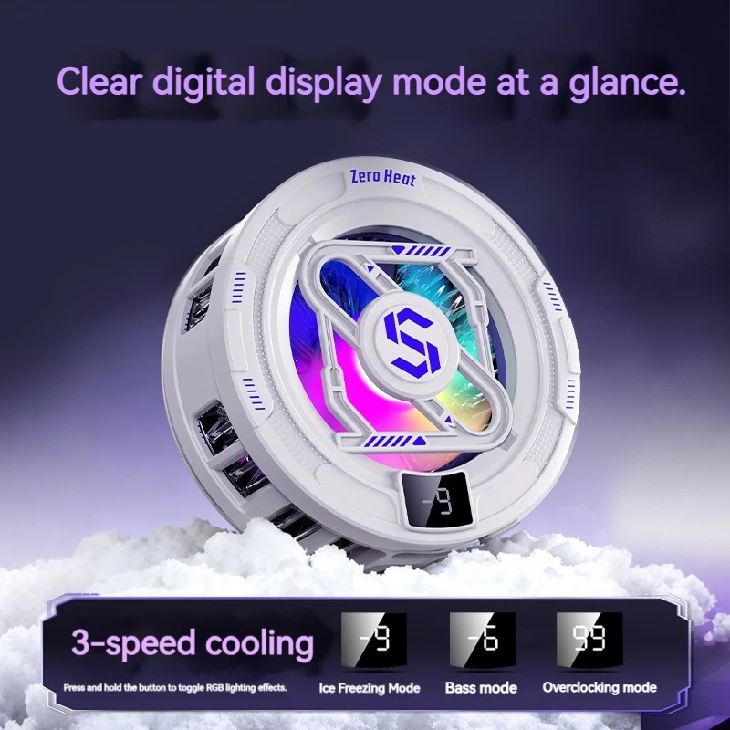 K52 AI Mobile Cooler Magnetic  - Photography Lighting Game 评论和价格