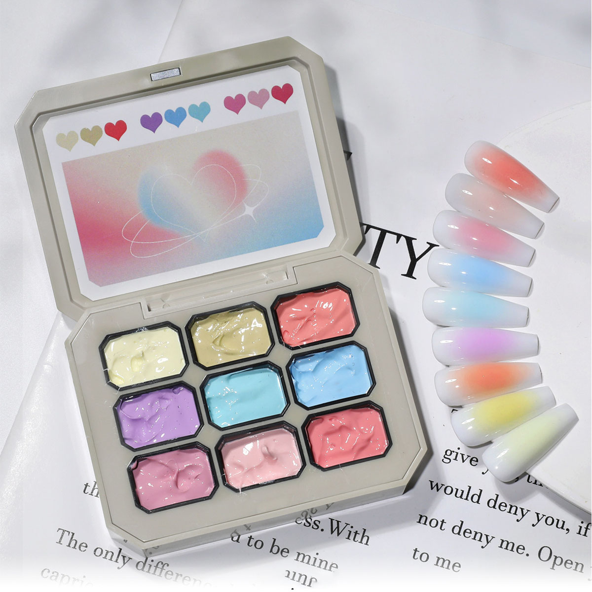 1pc Solid Makaron Nail Polish  - Photography Lighting Gel 评论和价格