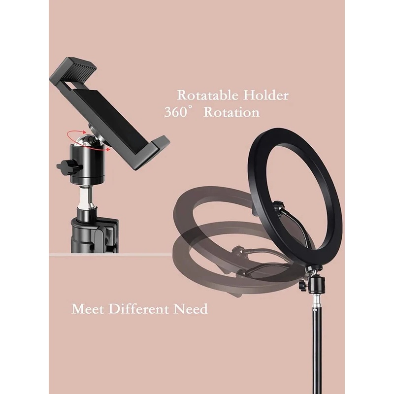 Desiontal 26cm Ring Light with - Torjim Rgb Photography Video Lighting 评论和价格