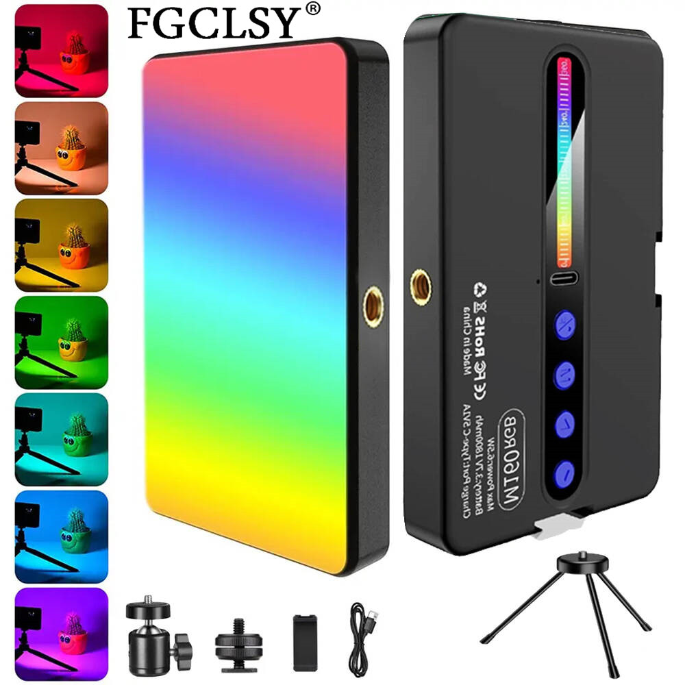 LED RGB Camera Light Full Colo - Torjim Rgb Photography Video Lighting 评论和价格