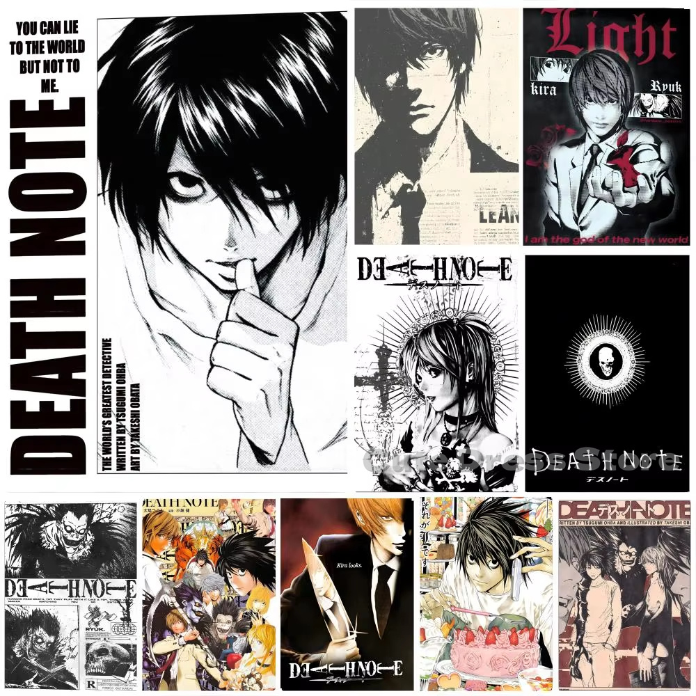 Death Note Canvas Print Unfram - Photography Lighting Game 评论和价格