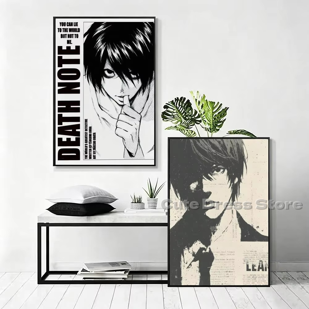 Death Note Canvas Print Unfram - Photography Lighting Game 评论和价格