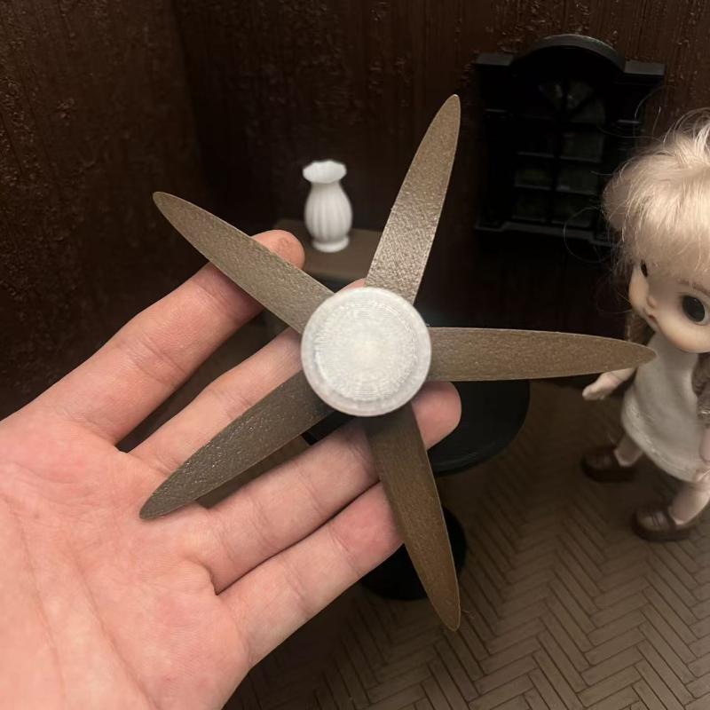 Miniature Ceiling Fan with LED - Photography Lighting Case 评论和价格