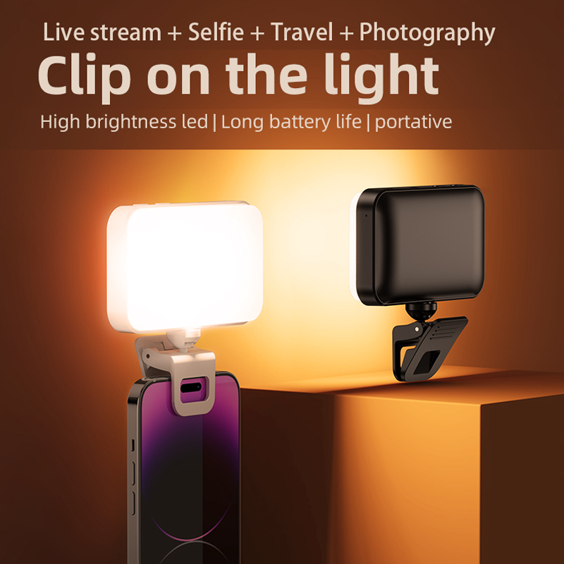 Pocket LED Selfie Light For IP - Photography Lighting With Flash 评论和价格